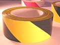 Striped Warning Tape